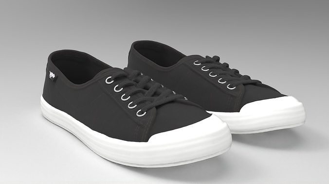 Rocket dog shoes Low-poly 3D model