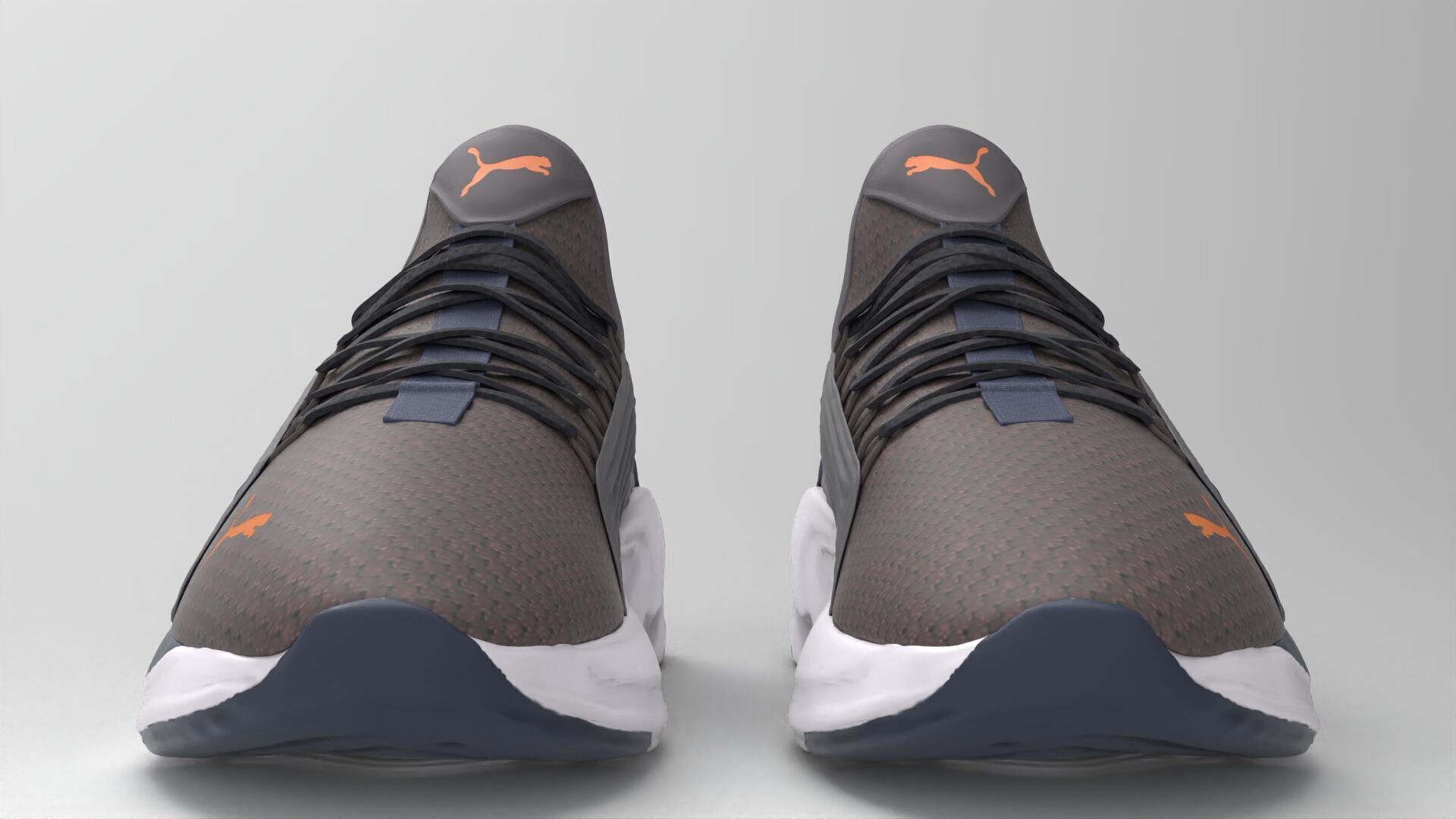 Puma Running shoes 002 Low-poly 3D model_2