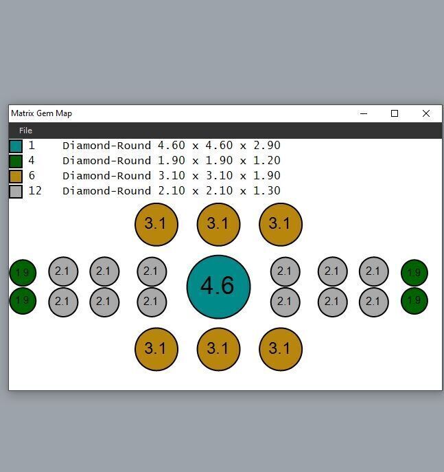 Diamond Accent Men Ring 4MR092 3D print model_4