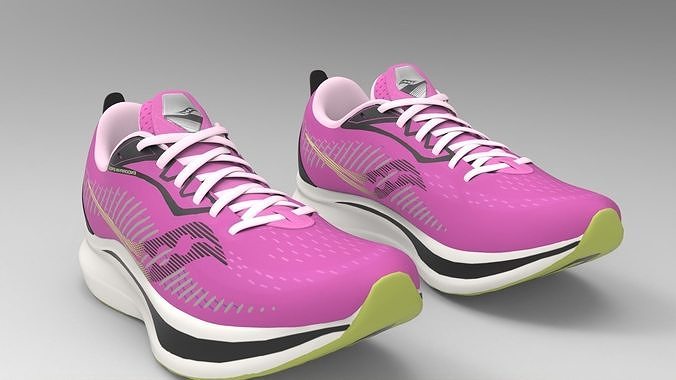 Endorphin speed 2 Running shoes Low-poly 3D model