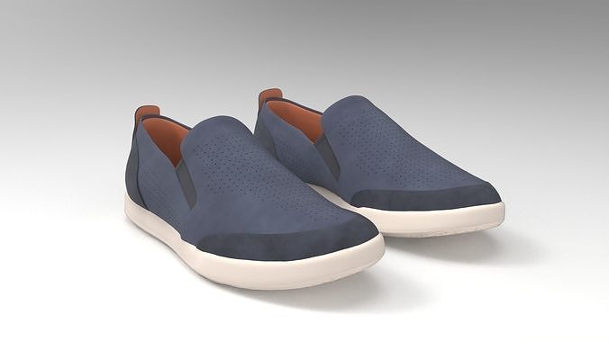 ecco shoes Low-poly 3D model