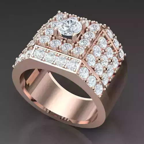 Diamond Accent Men Ring 4MR090