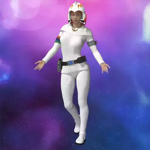 XXV Starfighter Pilot for La Femme 2 for Poser