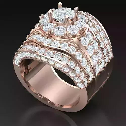 Diamond Accent Men Ring 4MR086