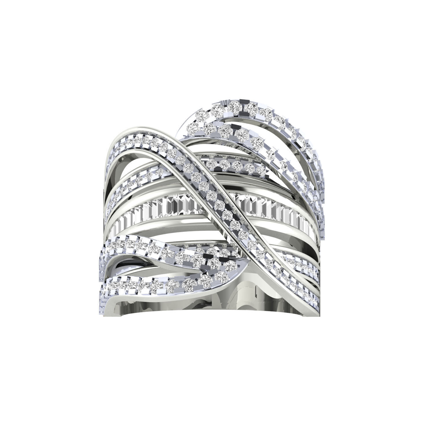 Women Ring Render 3dm STL MTL SLC JCD OBJ FBX Details 3D print model_16