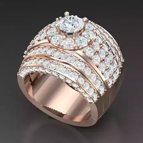 Diamond Accent Men Ring 4MR084