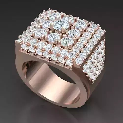 Diamond Accent Men Ring 4MR082