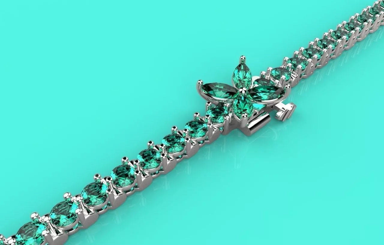 Bracelet copy Tiffany end Co 3D print model