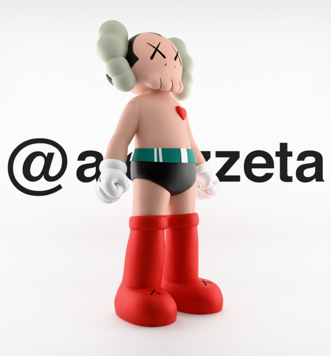 Kaws Astroboy Rise for Print 3D print model_33