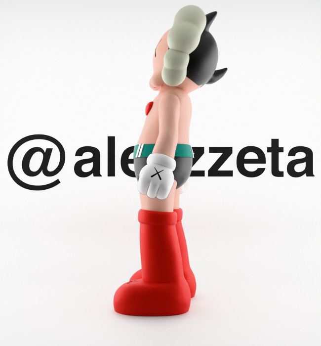 Kaws Astroboy Rise for Print 3D print model_11