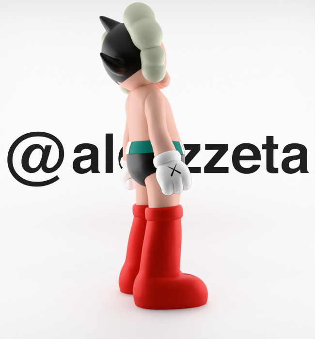 Kaws Astroboy Rise for Print 3D print model_26