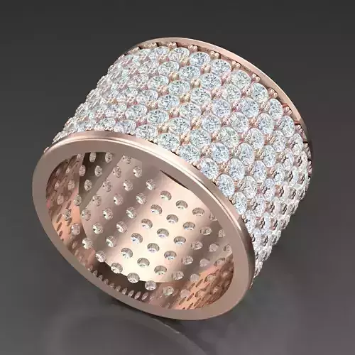 Diamond Accent Men Ring 4MR073