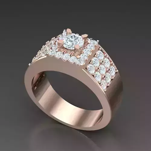 Diamond Accent Men Ring 4MR067