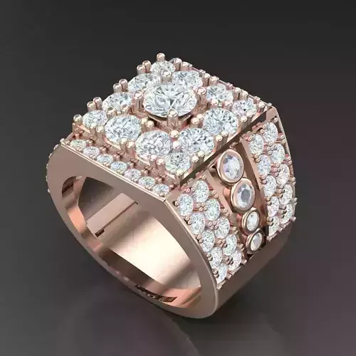 Diamond Accent Men Ring 4MR066