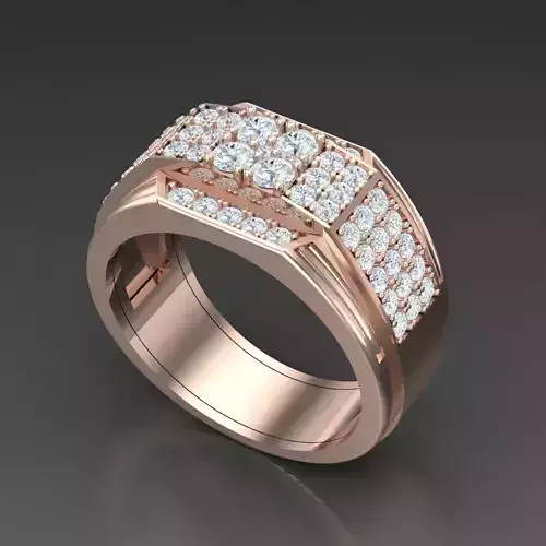 Diamond Accent Men Ring 4MR065