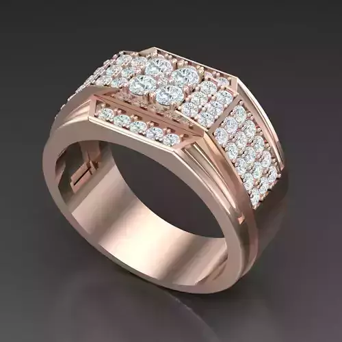 Diamond Accent Men Ring 4MR064