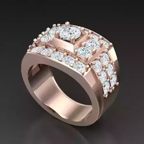 Diamond Accent Men Ring 4MR061