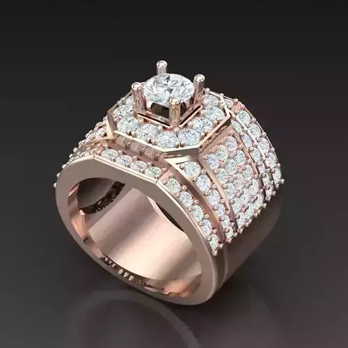 Diamond Accent Men Ring 4MR060