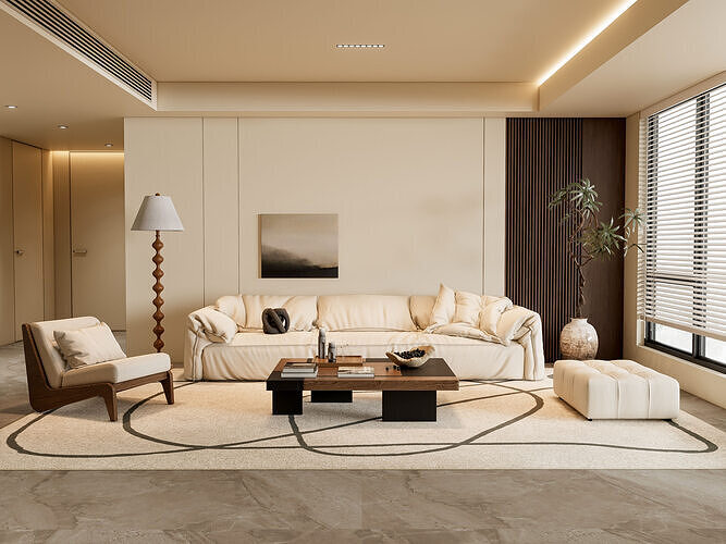 Italian living room 30 3D model