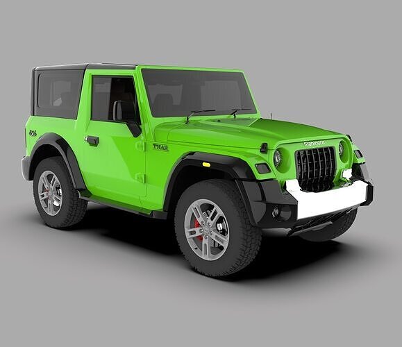 Mahindra Thar 3D model