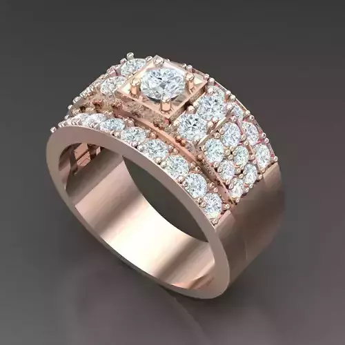 Diamond Accent Men Ring 4MR054