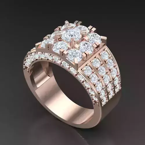 Diamond Accent Men Ring 4MR051