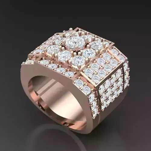 Diamond Accent Men Ring 4MR050