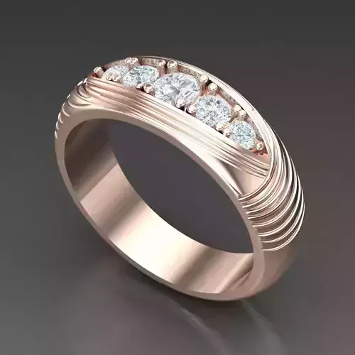 Diamond Accent Men Ring 4MR045