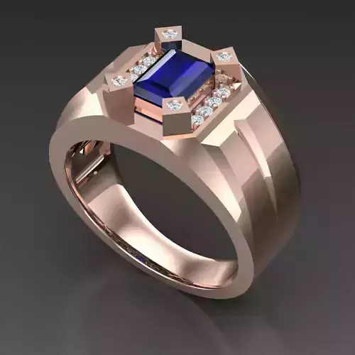 Diamond Accent Men Ring 4MR039