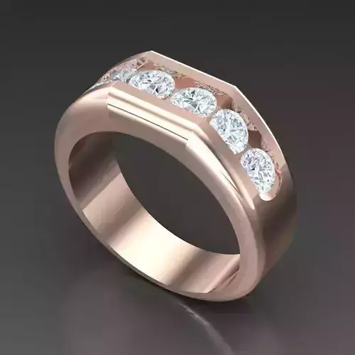 Diamond Accent Men Ring 4MR038