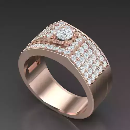 Diamond Accent Men Ring 4MR035