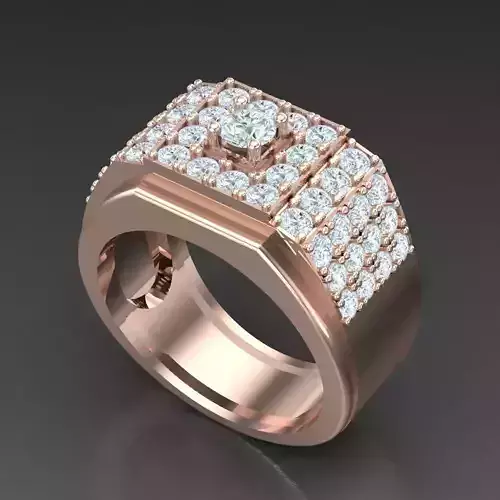 Diamond Accent Men Ring 4MR033