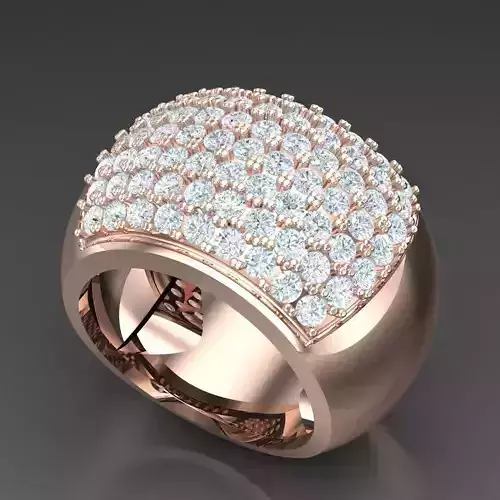 Diamond Accent Men Ring 4MR029