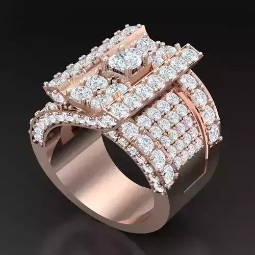 Diamond Accent Men Ring 4MR028