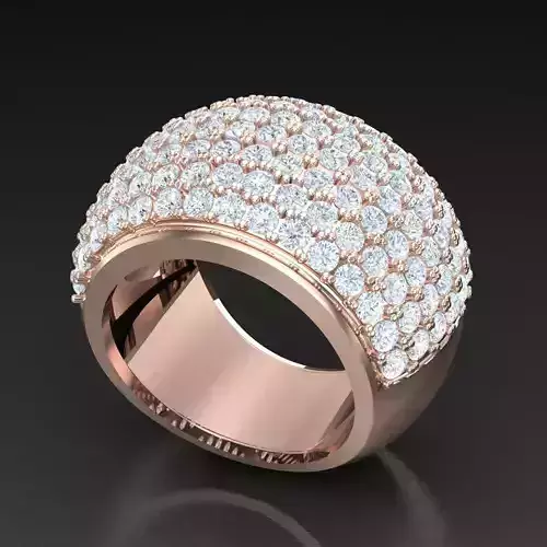 Diamond Accent Men Ring 4MR027