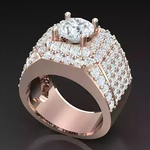 Diamond Accent Men Ring 4MR020