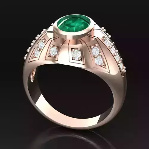 Diamond Accent Men Ring 4MR018