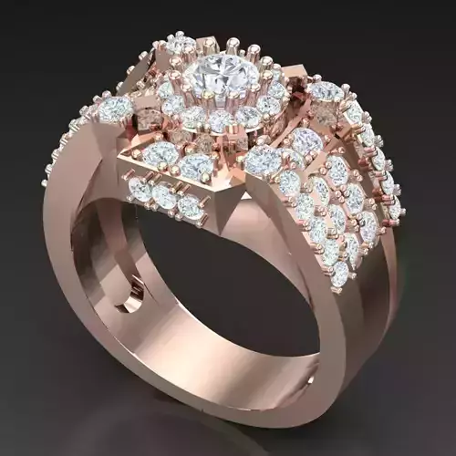 Diamond Accent Men Ring 4MR017