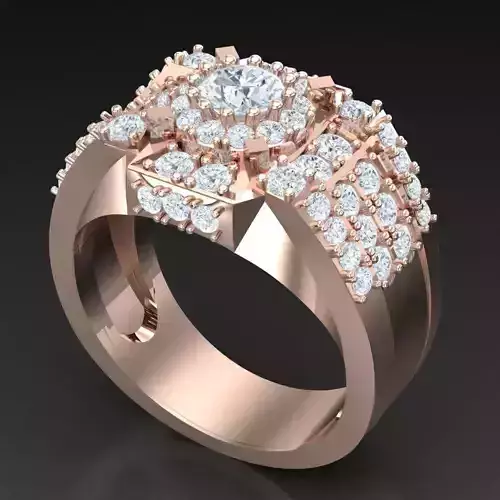 Diamond Accent Men Ring 4MR016