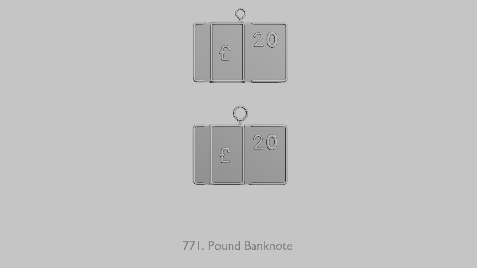 Black Friday Printable Pendant Pack 3D print model_13