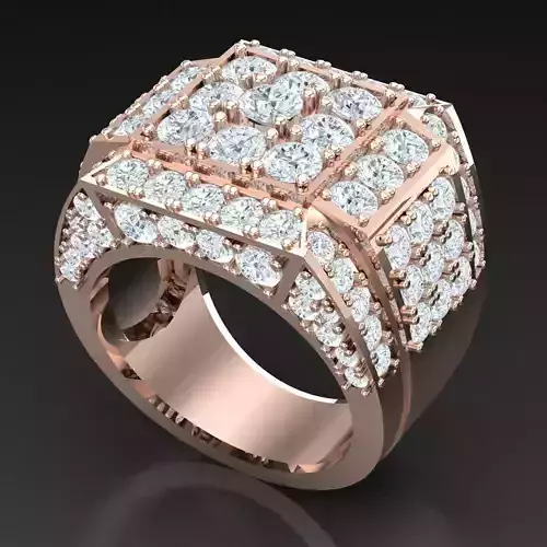 Diamond Accent Men Ring 4MR014