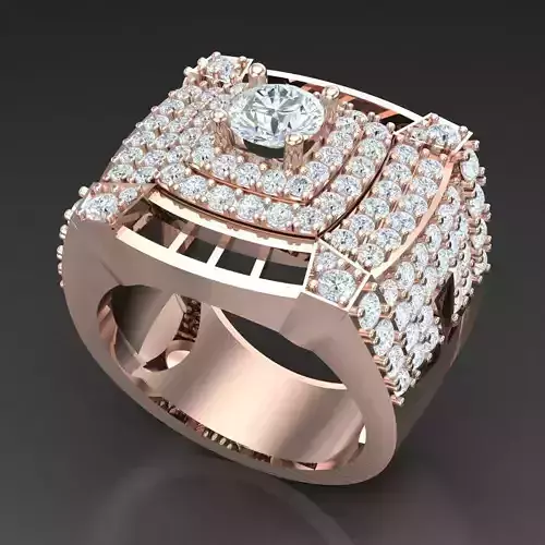 Diamond Accent Men Ring 4MR010