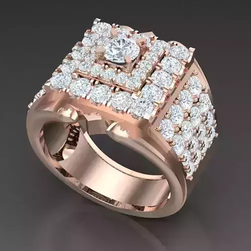 Diamond Accent Men Ring 4MR009