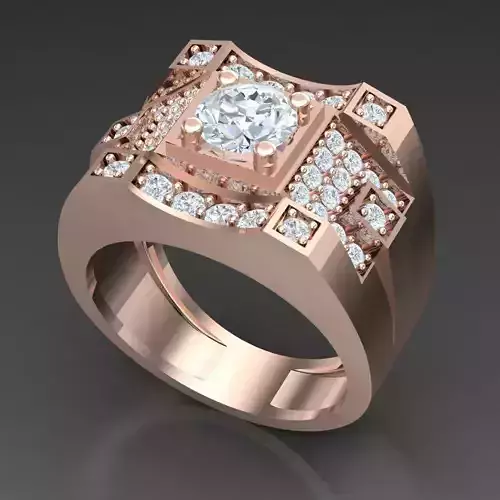 Diamond Accent Men Ring 4MR007