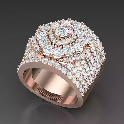 Diamond Accent Men Ring 4MR006