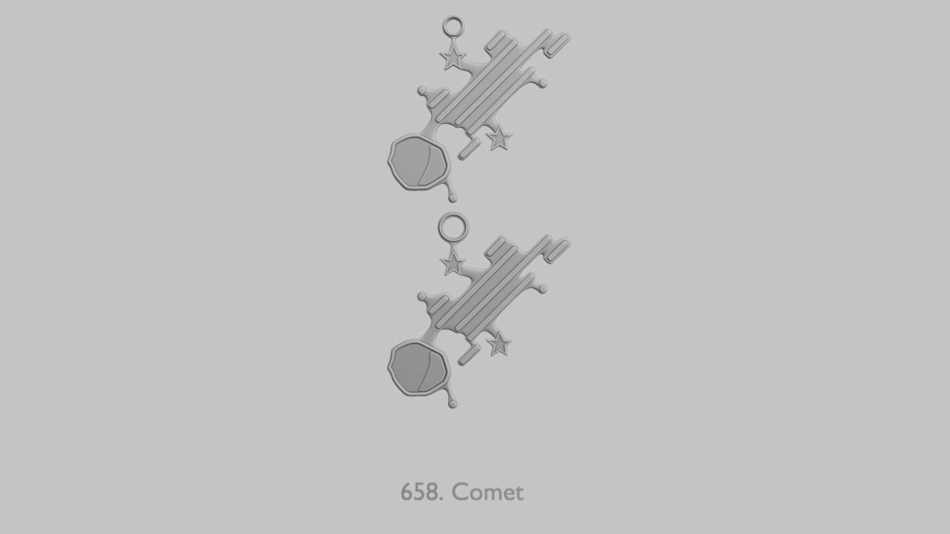 Christmas Cheer Pendant Collection 3D print model_14