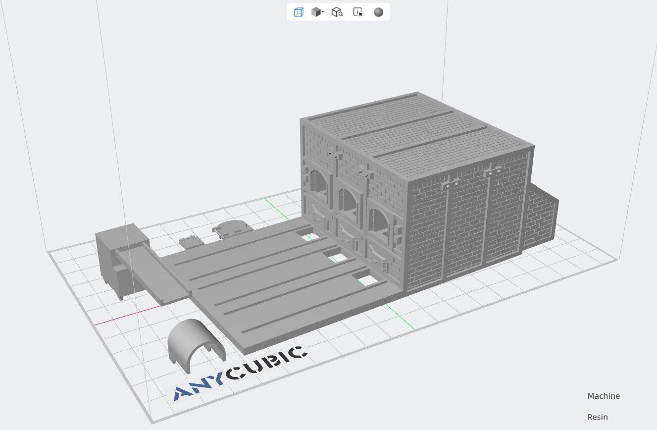 Auschwitz-birkenau Diorama 3D model_8