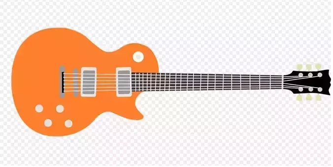 les paul 3D print model