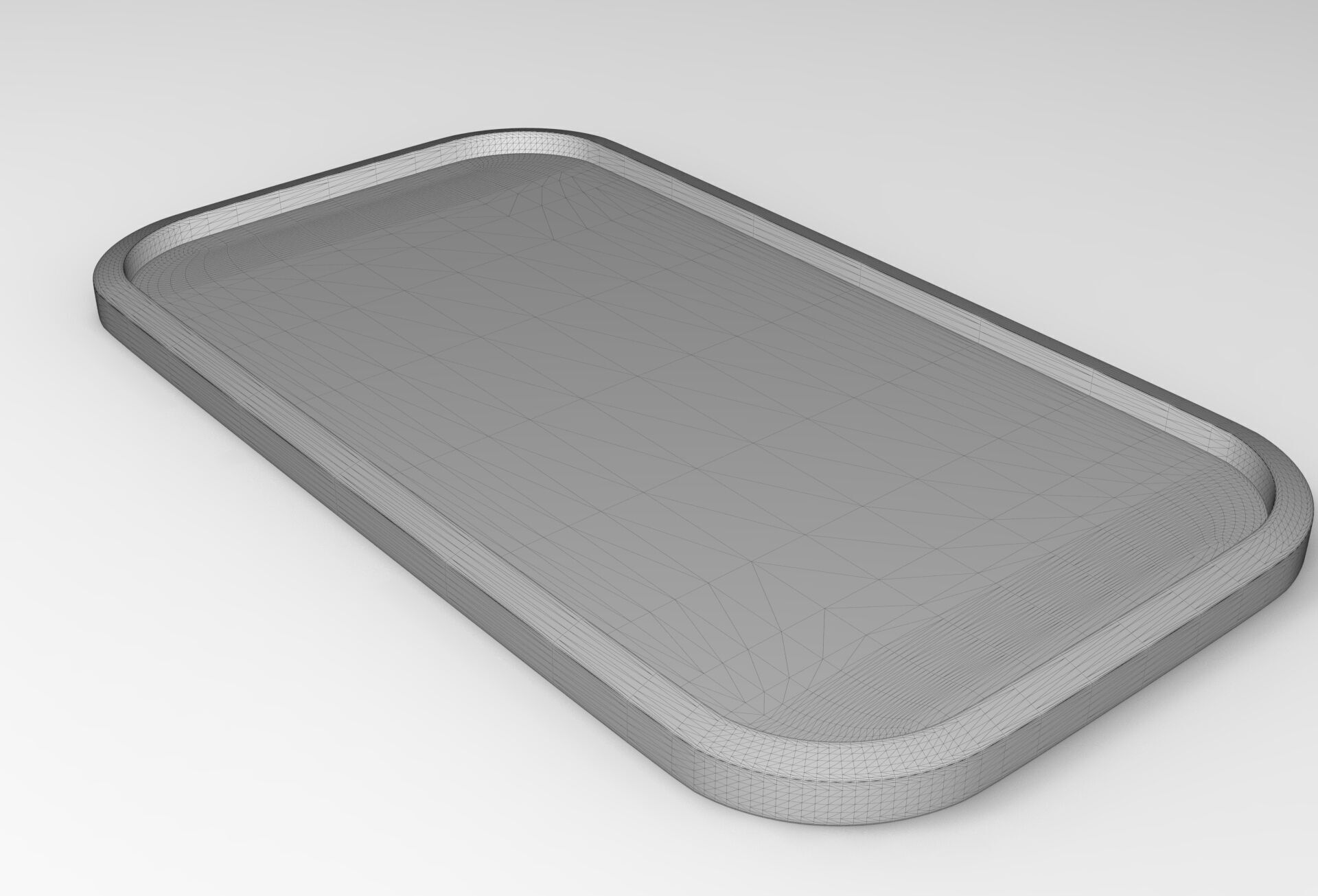 Zoos Pen Tray Low-poly 3D model_5