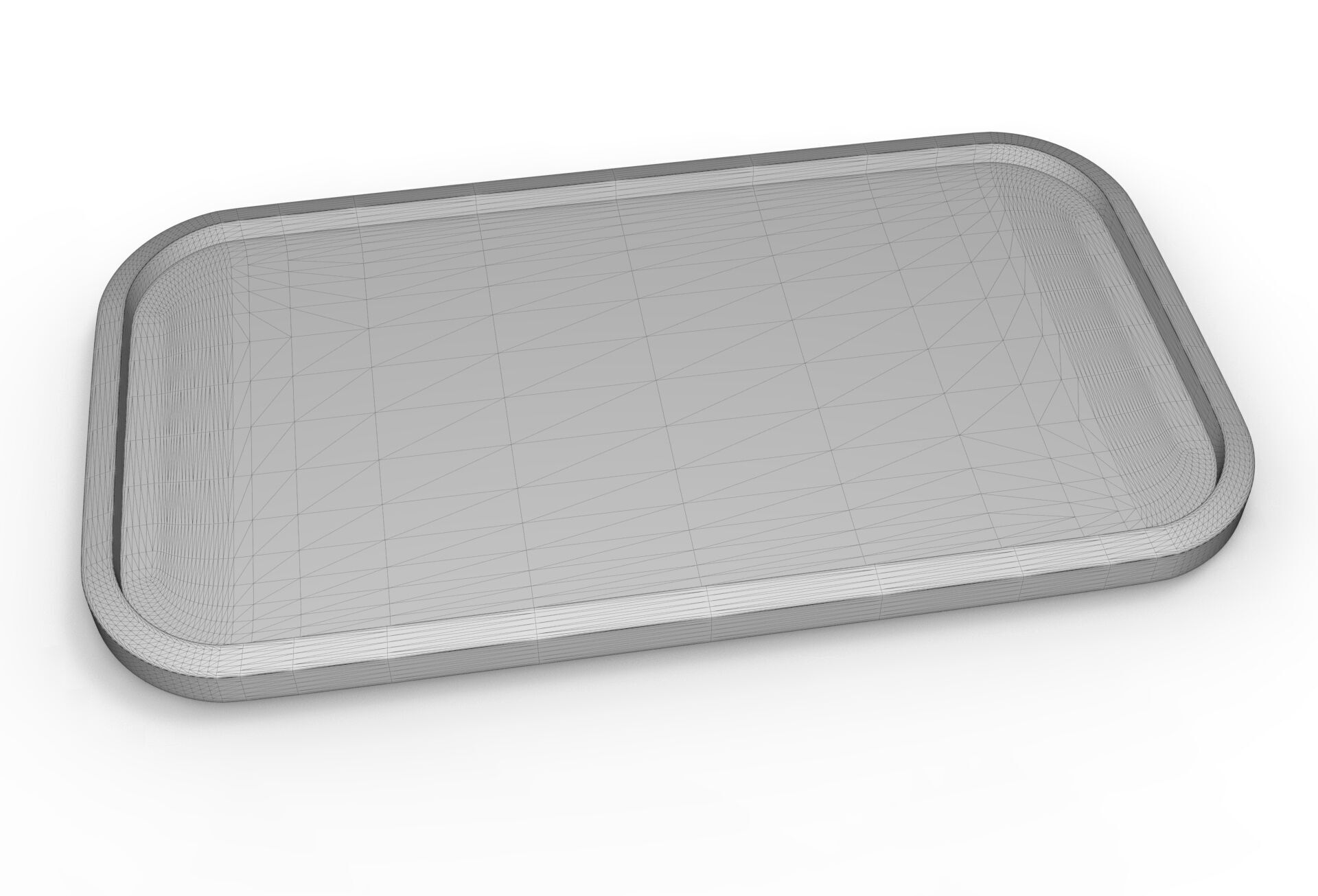 Zoos Pen Tray Low-poly 3D model_6